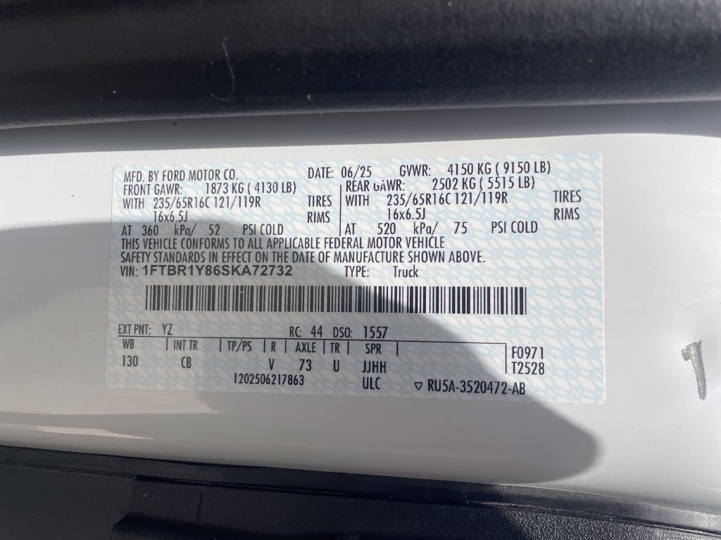Used 2025 Ford Transit 250 Low Roof w/ Exterior Upgrade Package RWD image 12