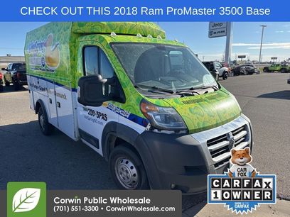 Used 2018 RAM ProMaster 3500 w/ Premium Appearance Group