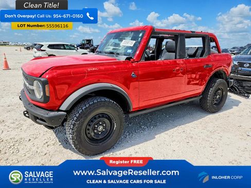Used 2022 Ford Bronco Black Diamond AWD/4WD image 1