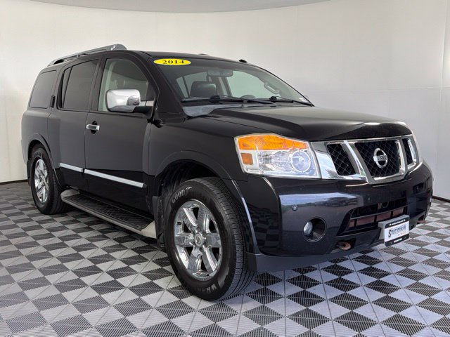 Used 2014 Nissan Armada Platinum w/ 2nd Row Captain Seat Package AWD/4WD image 4