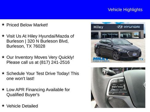 Used 2018 Hyundai Elantra SEL image 9