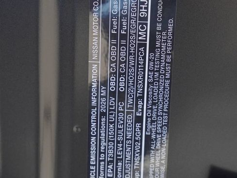 New 2026 Nissan Altima 2.5 SR FWD image 35