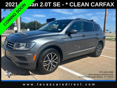 Used 2021 Volkswagen Tiguan SE FWD image 1