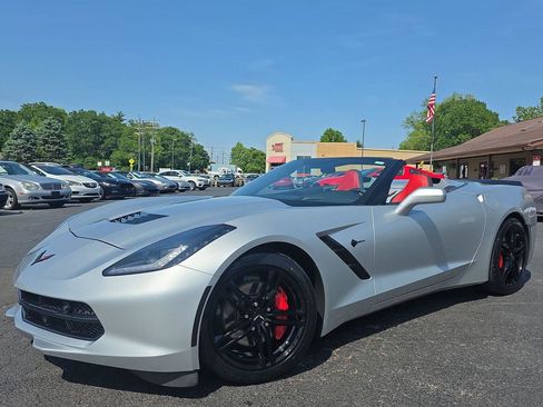 Used 2016 Chevrolet Corvette Stingray Convertible w/ 2LT Preferred Equipment Group RWD image 1