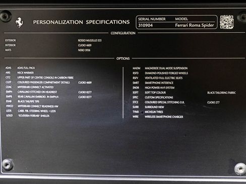 Used 2024 Ferrari Roma Spider image 18