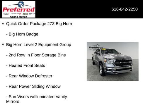 Used 2022 RAM 1500 Big Horn AWD/4WD image 6