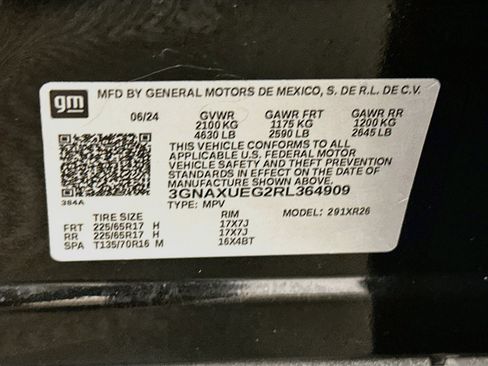 Used 2024 Chevrolet Equinox LT AWD/4WD image 12