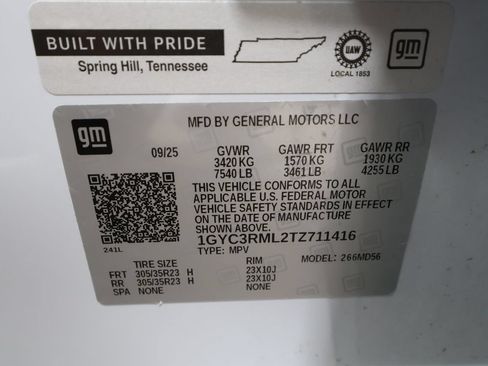 Used 2026 Cadillac Vistiq Platinum AWD/4WD image 33