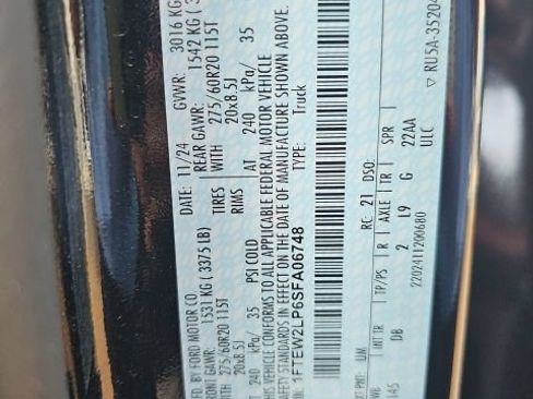Certified 2025 Ford F150 STX w/ Equipment Group 200A AWD/4WD image 19