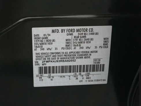 Certified 2024 Ford Edge SEL w/ Convenience Package AWD/4WD image 24