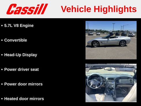 Used 2001 Chevrolet Corvette Convertible w/ Preferred Equipment Group2 RWD image 6