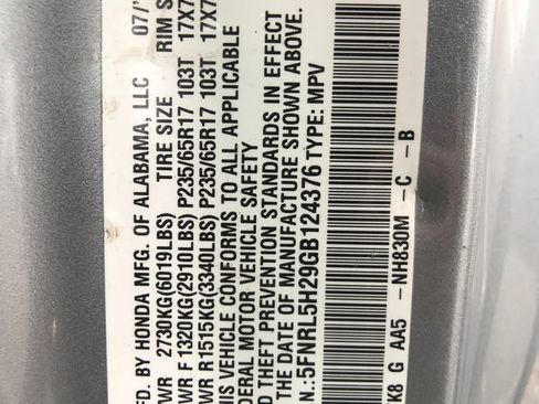 Used 2016 Honda Odyssey LX image 15