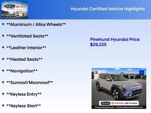 Certified 2026 Hyundai Kona Limited FWD image 36