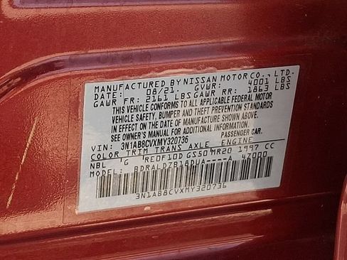 Used 2021 Nissan Sentra SV FWD image 28