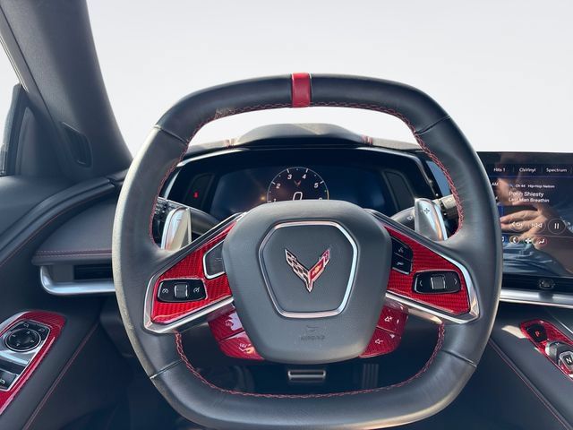 Used 2022 Chevrolet Corvette Stingray Coupe w/ Chrome Exterior Badge Package RWD image 14