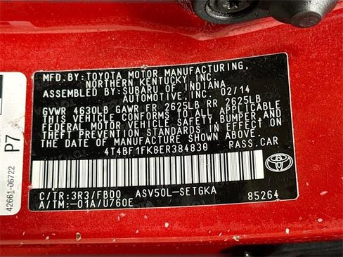 Used 2014 Toyota Camry XLE image 30