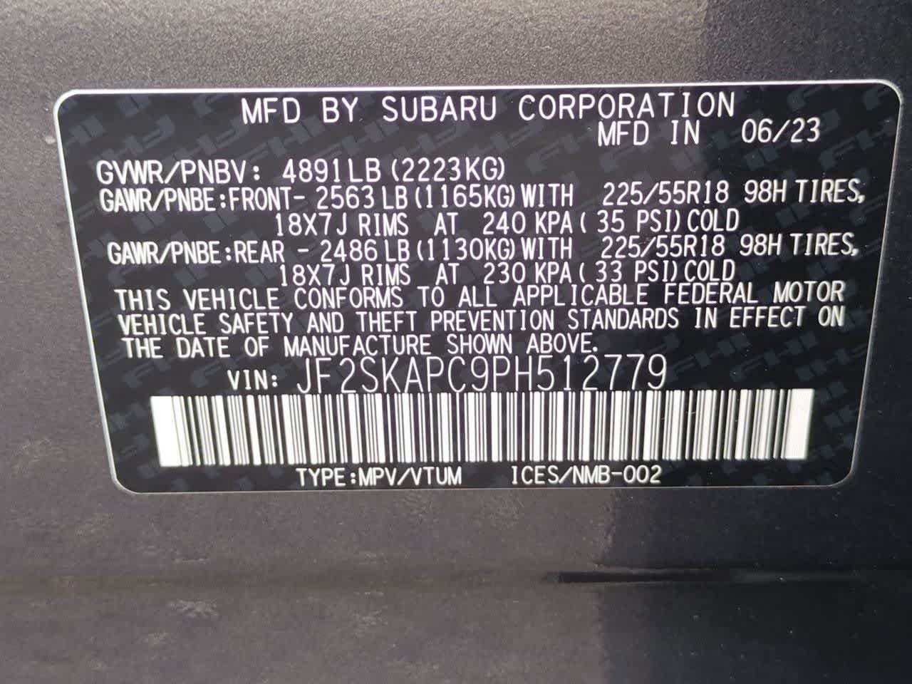 Used 2023 Subaru Forester Limited AWD/4WD image 37