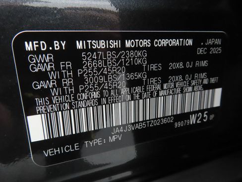 New 2026 Mitsubishi Outlander SE FWD image 28