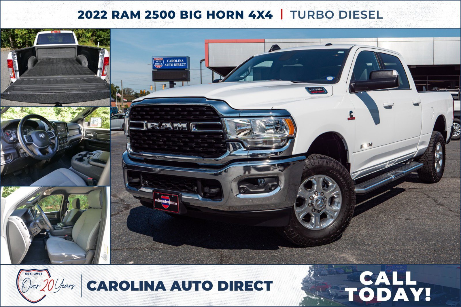 Used 2022 RAM 2500 Big Horn w/ Level A Equipment Group AWD/4WD image 1