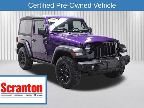 Certified 2023 Jeep Wrangler Sport AWD/4WD image 1