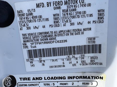 Used 2013 Ford F150 Raptor w/ Luxury Equipment Group image 43