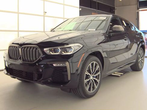 Used 2021 BMW X6 M50i w/ Executive Package AWD/4WD image 1