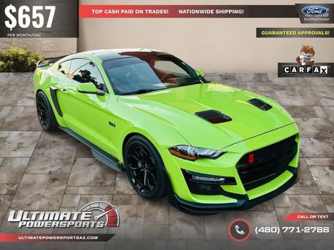 Used 2020 Ford Mustang GT Premium w/ Carbon Sport Interior Package RWD image 2