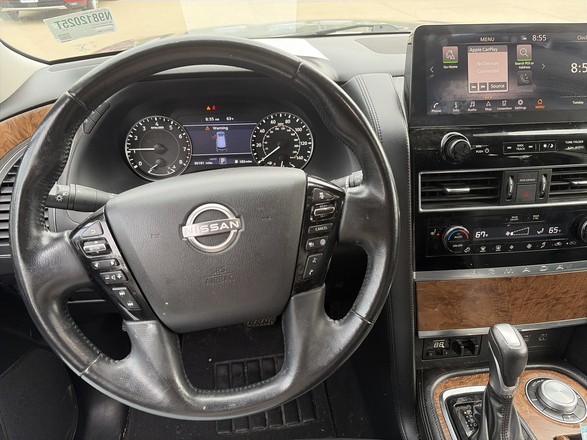 Used 2022 Nissan Armada SL w/ Captain's Chairs Package AWD/4WD image 13