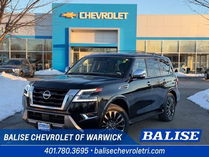 Used 2023 Nissan Armada Platinum w/ Captain's Chairs Package