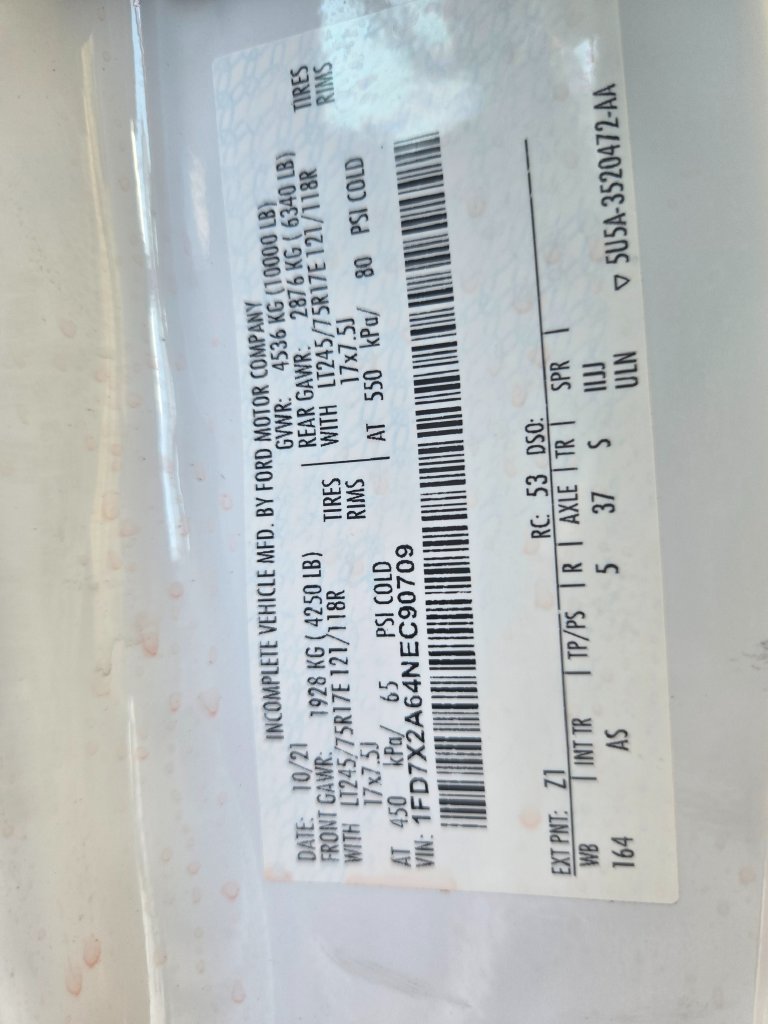 Used 2022 Ford F250 XL w/ Power Equipment Group RWD image 12