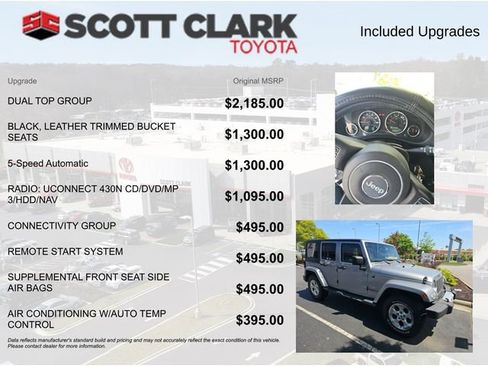 Used 2014 Jeep Wrangler Unlimited Sahara w/ Dual Top Group image 4