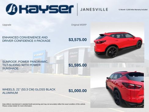 Used 2020 Chevrolet Blazer RS AWD/4WD image 2