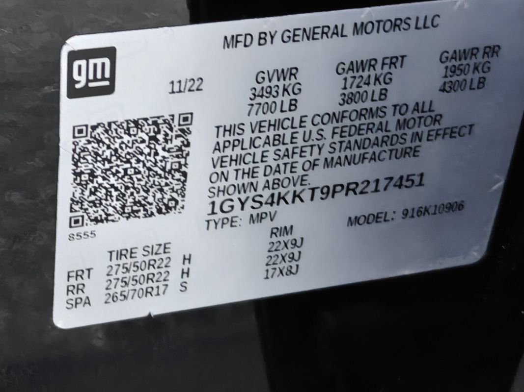 Used 2023 Cadillac Escalade ESV Premium Luxury AWD/4WD image 13