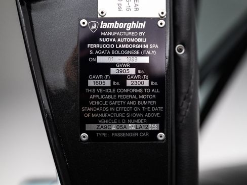 Used 1989 Lamborghini Countach Coupe RWD image 59
