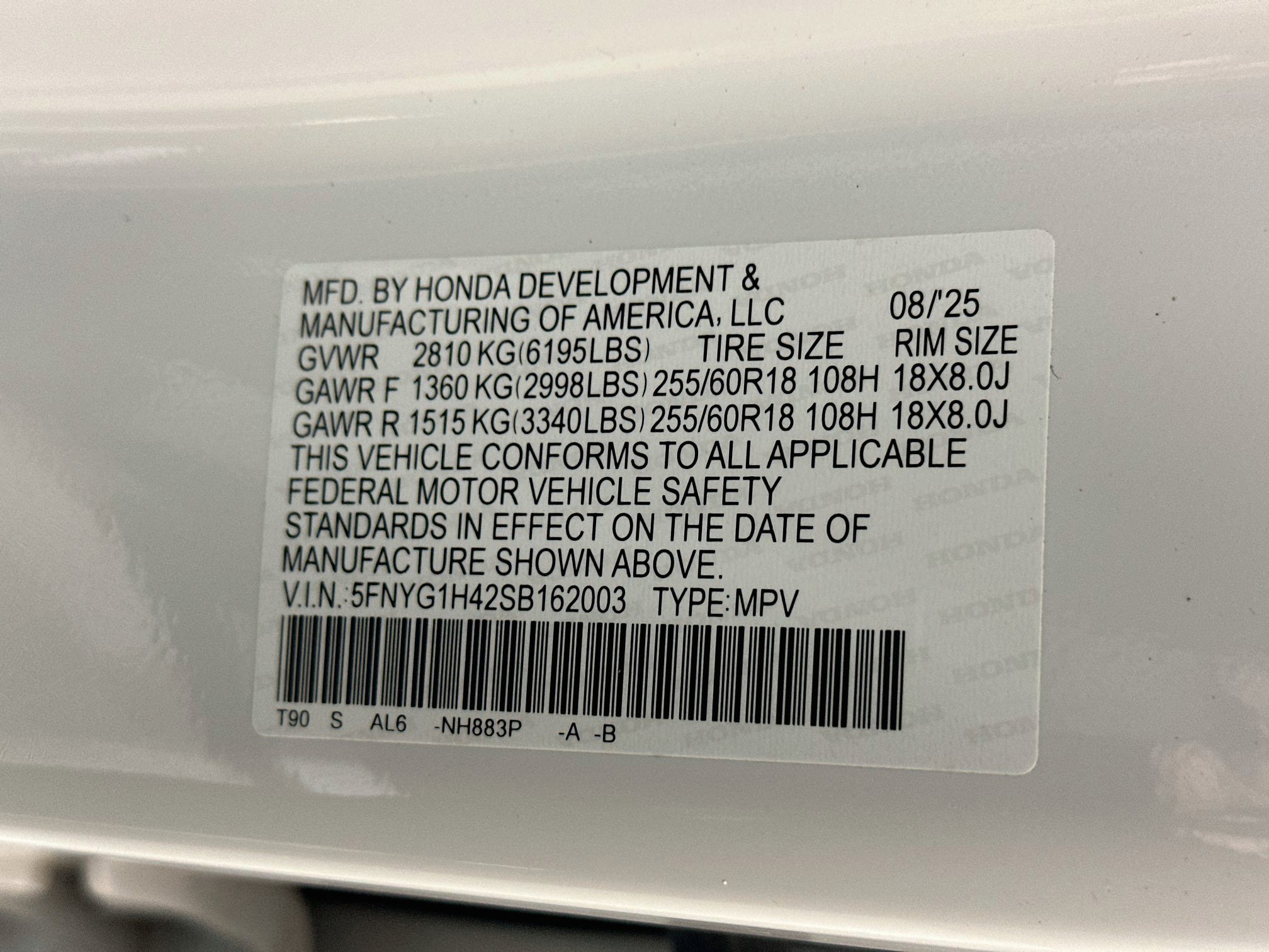 Certified 2025 Honda Pilot EX-L image 31