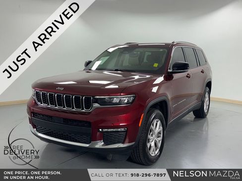 Used 2021 Jeep Grand Cherokee L Limited AWD/4WD image 1