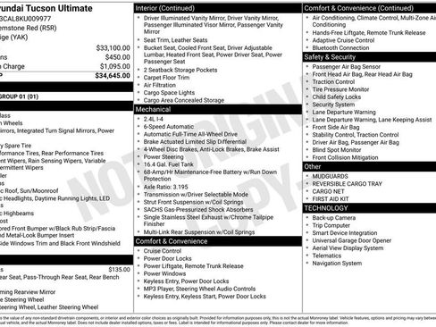 Used 2019 Hyundai Tucson Ultimate image 32