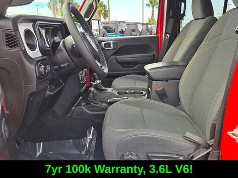 Certified 2025 Jeep Wrangler Unlimited Sport AWD/4WD image 13