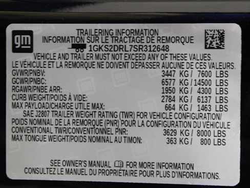 Used 2025 GMC Yukon Denali w/ Denali Reserve Package AWD/4WD image 79