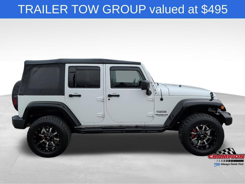 Used 2017 Jeep Wrangler Unlimited Sport w/ Connectivity Group AWD/4WD image 8