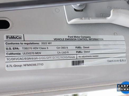 Used 2022 Ford F350 Lariat w/ Black Appearance Package image 53