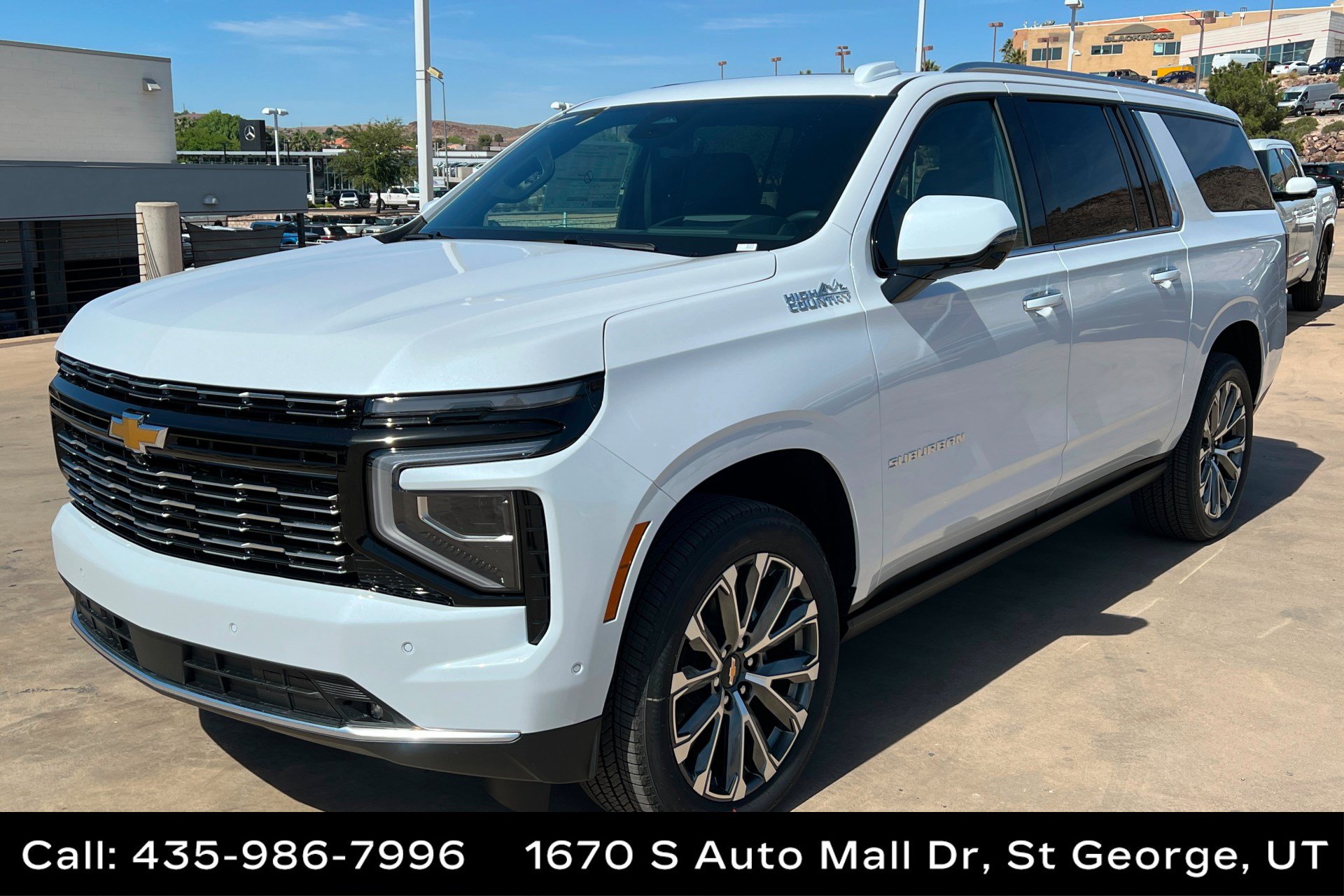 New 2026 Chevrolet Suburban High Country AWD/4WD image 1