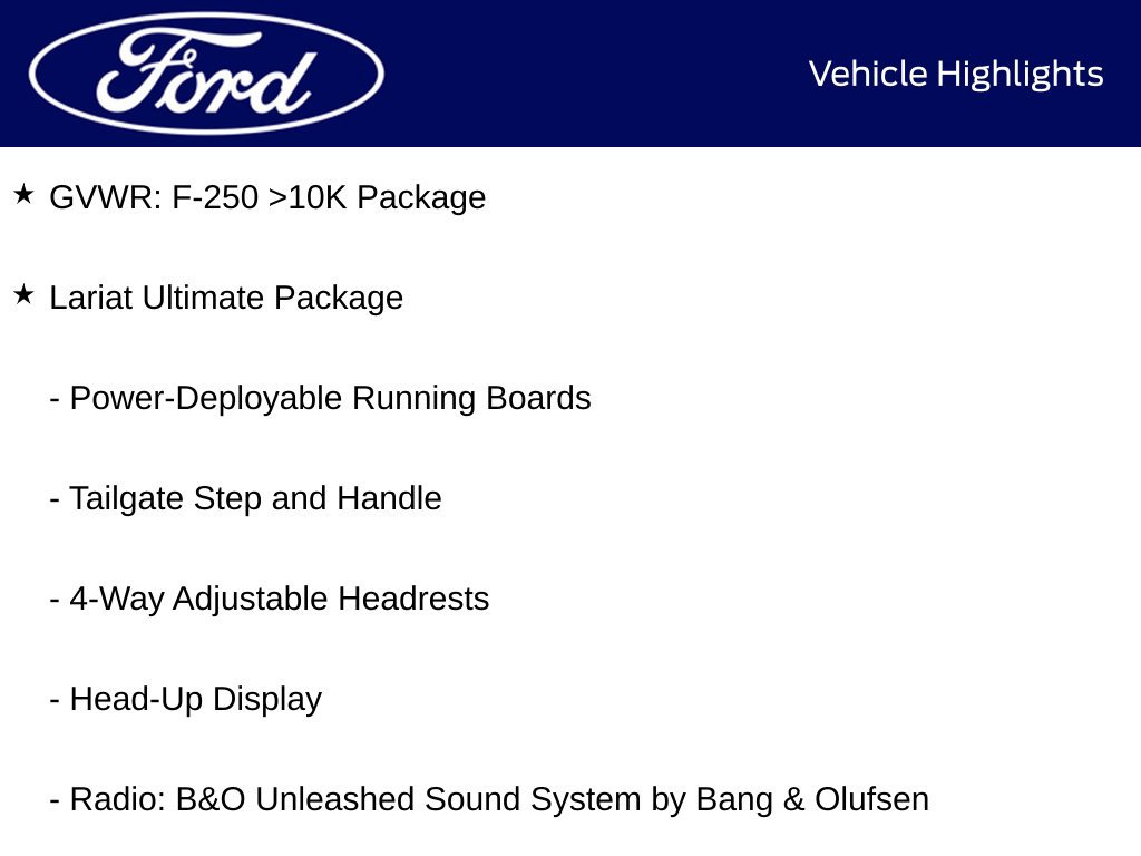 New 2026 Ford F250 Lariat w/ Lariat Ultimate Package AWD/4WD image 15