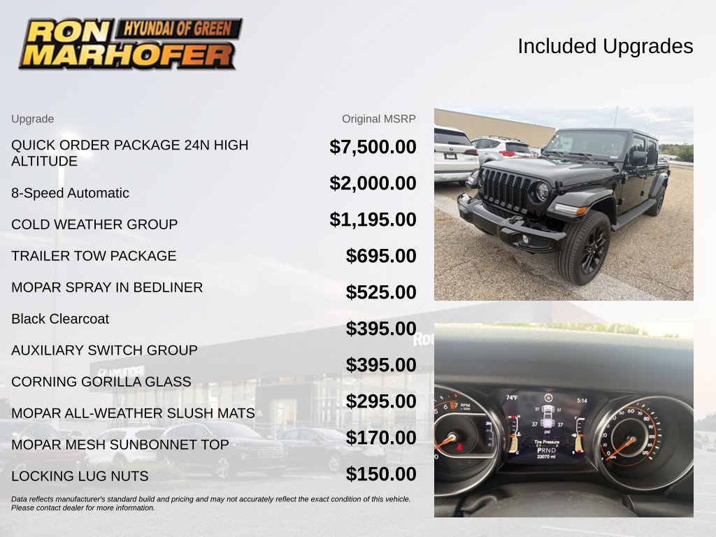 Used 2022 Jeep Gladiator Overland AWD/4WD image 6