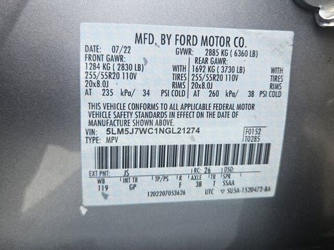 Used 2022 Lincoln Aviator Reserve w/ Equipment Group 201A RWD image 30