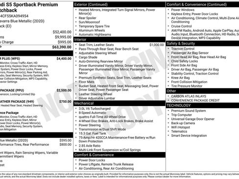 Used 2019 Audi S5 Premium Plus w/ Premium Plus image 2