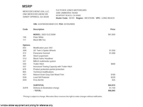 Certified 2025 Mercedes-Benz GLE 350 4MATIC image 27