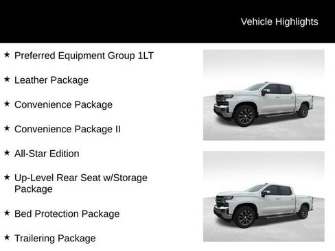 Used 2019 Chevrolet Silverado 1500 LT w/ All-Star Edition AWD/4WD image 4