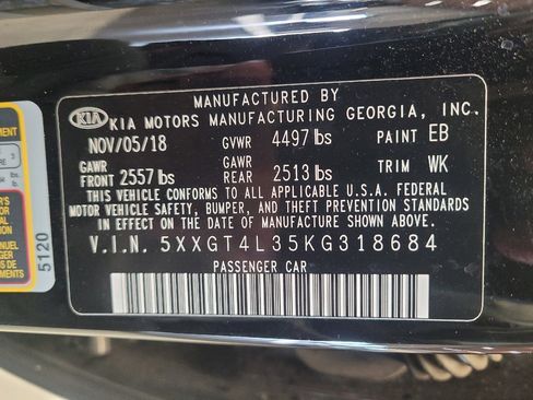 Used 2019 Kia Optima LX image 33