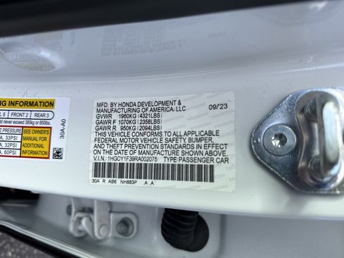 Used 2024 Honda Accord EX image 35